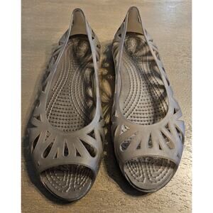 Men's Teva Omnium 2 Sandals Leather Black Water Sandal Quick Dry *READ*